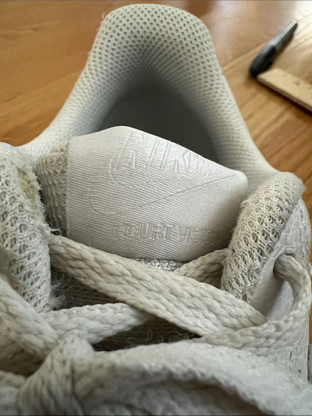 White Low-Top Nike Sneakers
